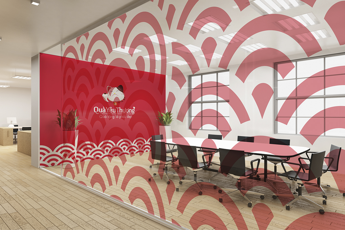 QUÀ YÊU THƯƠNG - Sức sống mới với mẫu thiết kế logo và nhận diện thương hiệu Quà Yêu Thương